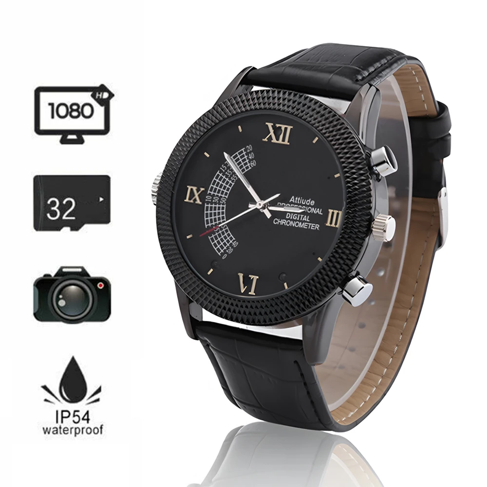 1080P HD Wristmatch Night Vision Digital Video Recorder Mini Camera Recording Watch DV DVR Video Recorder Sport Camera Watch Cam