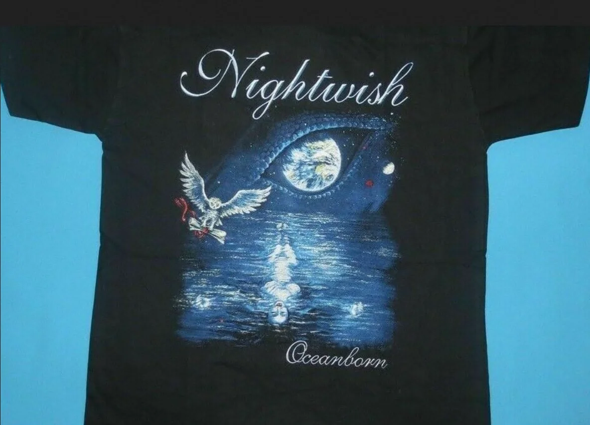 Nightwish - Oceanborn 2015 Tour BLACK T-shirt Unisex S-3XL