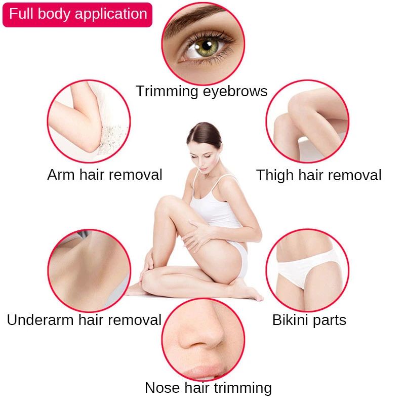 On Sale Electric Shaver for Women Smooth Bikini Trimmer Hair Remover Personal Groomer for Intimate Ladies Household Application