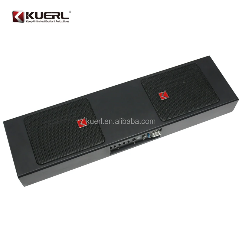 New Design 800W Slim Car Subwoofer 6*9 Inch Auto Audio with Big Power 12V Modified Amplifier Under Seat Subwoofer With cable bag