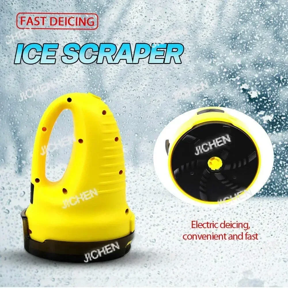 

ZQT Новый модернизированный электрический скребок для льда от обезвоживания не повреждает стекло, удаление снега и очистка