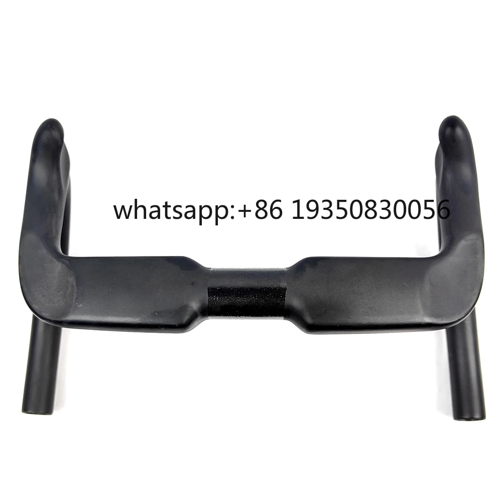 HB23 2024 New Standards 31.8*330/350/370/390mm Carbon Track Handlebar Full Toray T800 Carbon Fiber Road Handlebar