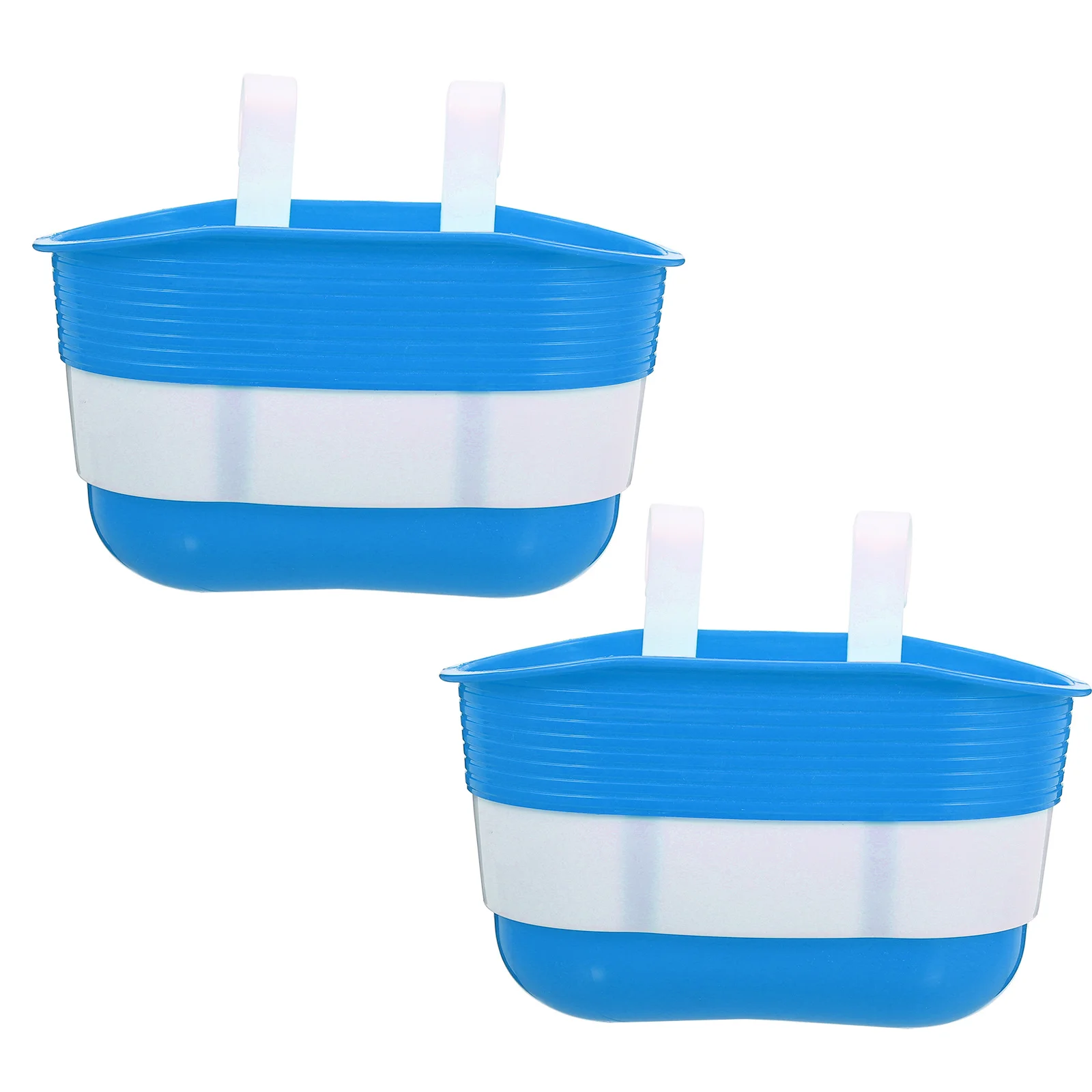 

2Pcs Bike Basket Front Handlebar Plastic Storage Container Safe Water Resistant for Scooter Balance Bike Parts