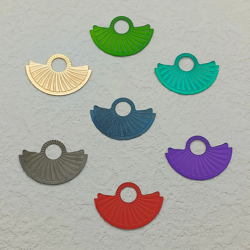 NH35 4R35 Automatic Hammer Rotor Metal Patch Fits 4R35 4R36 NH35 NH36 7S Automatic Movement Watch SKX007 Watch Refit Rotor Parts