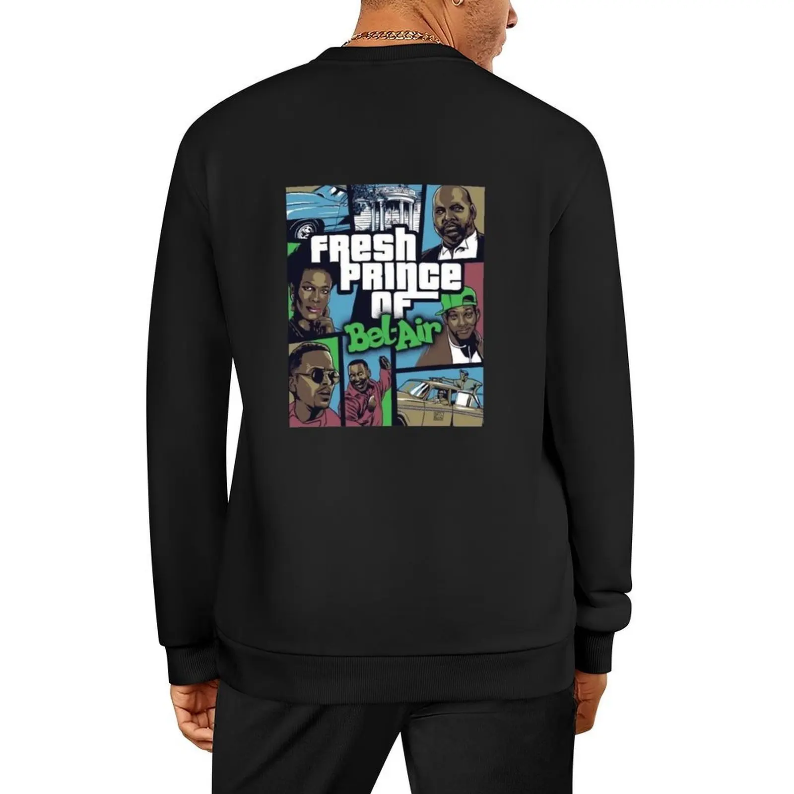 

Fresh Prince of Bel-Air GTA cover Pullover mens designer clothes men wear winter clothes tracksuits new in sweatshirts