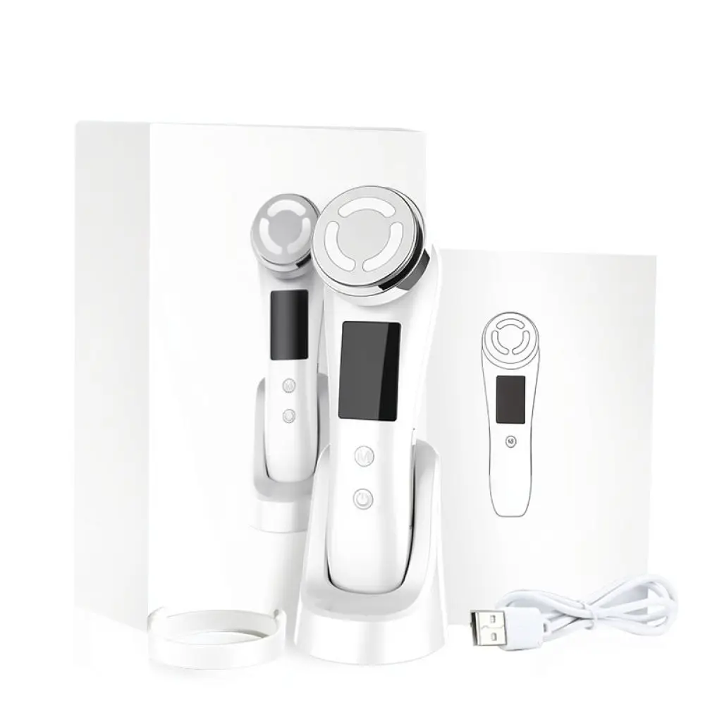 Professional Skin Care Massager Facial Lifting Device Led Photon Therapy Deep Pore Cleansing Essence Import Tool
