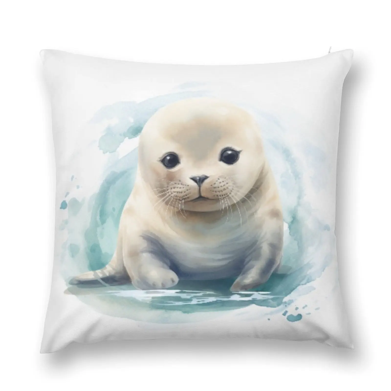 

Seal Lover - Cute Seal Throw Pillow Sofa Cushions Decorative Cushion Cover pillow