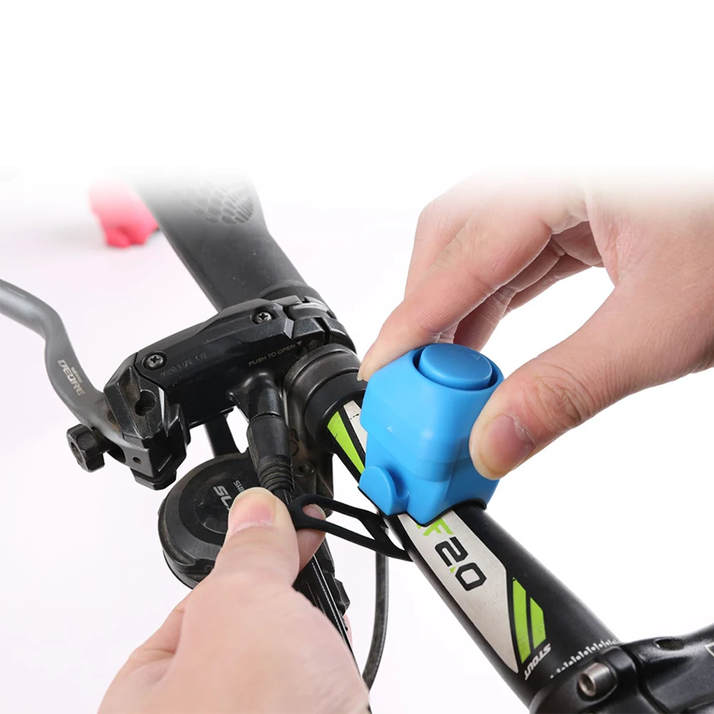 Bicycle Electronic Horn Ringtones Bells 130dB Super Loud Suitable for Scooters Road Bikes and MTB