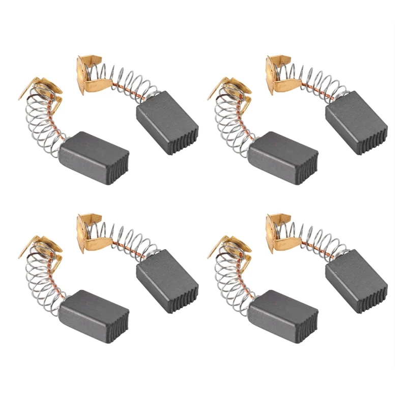 8 Pcs Electric Drill Motor Carbon Brushes 15 X 9 X 6Mm