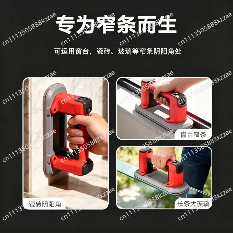 6112 Mini Narrow Sucker Electric Vacuum Sucker Powerful Heavy Duty Automatic Replenishment Pressure