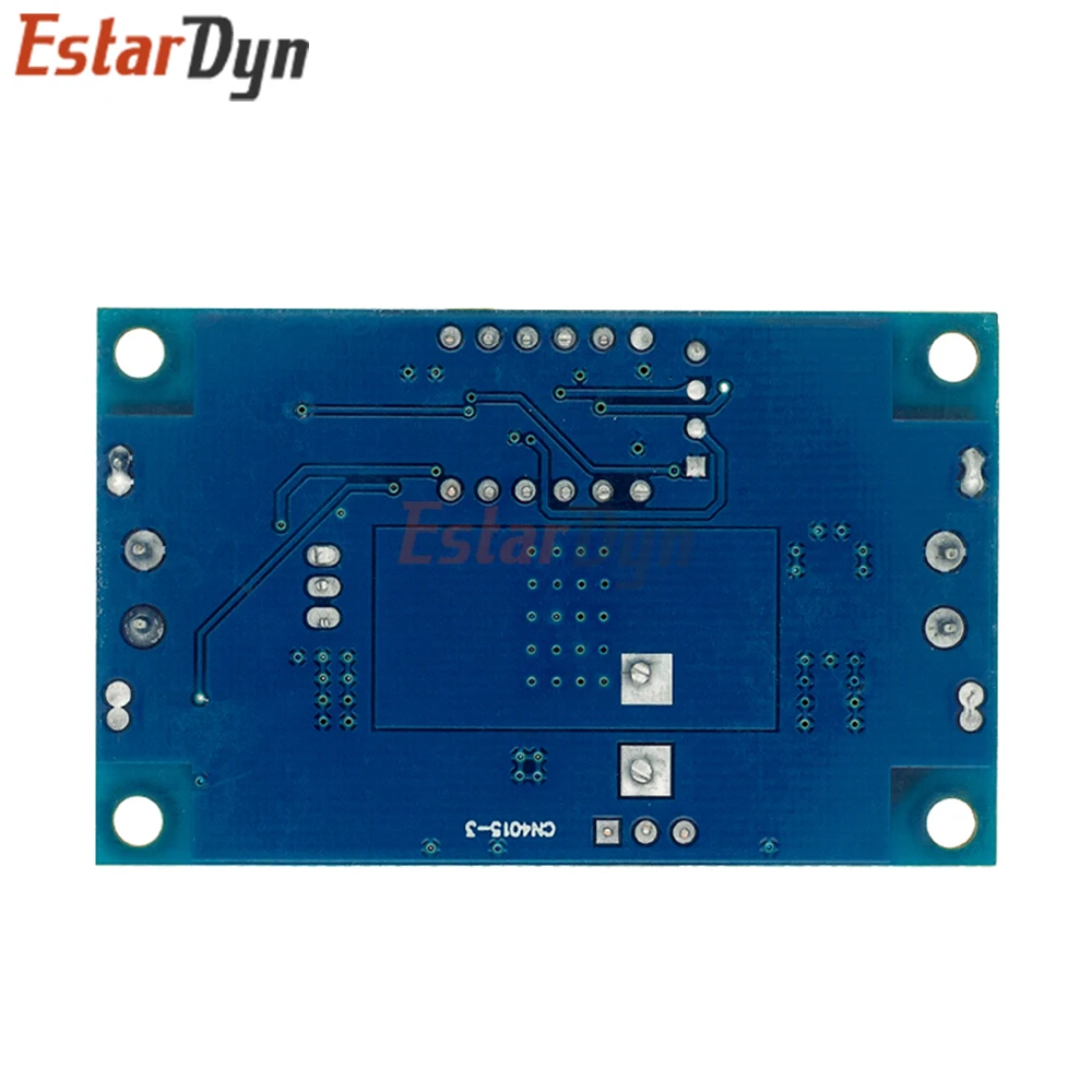Estardyn XL4015 DC-DC 5A 75W Adjustable Step Down Buck Converter CC CV Module with Red Voltmeter for LED Driver &Battery Charger