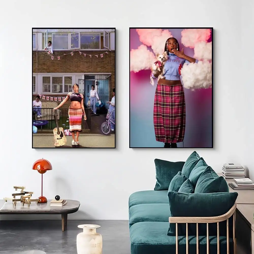 ملصق مغني راشيل شينوريري فني لاصق على الحائط لغرفة المعيشة وغرفة النوم والديكور الجمالي