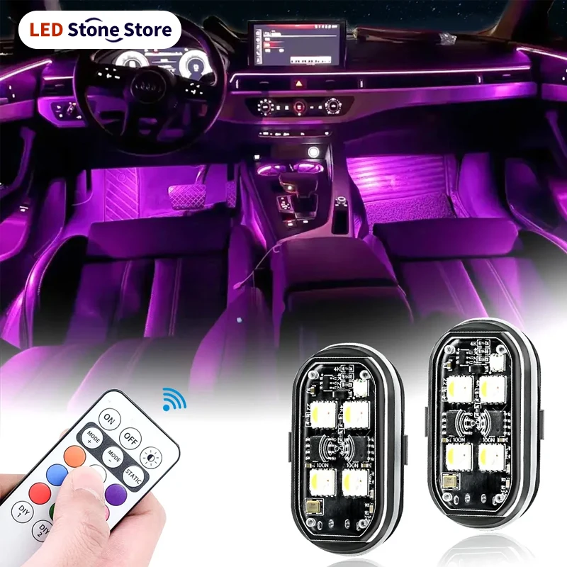 2/4Pcs Wireless Led…