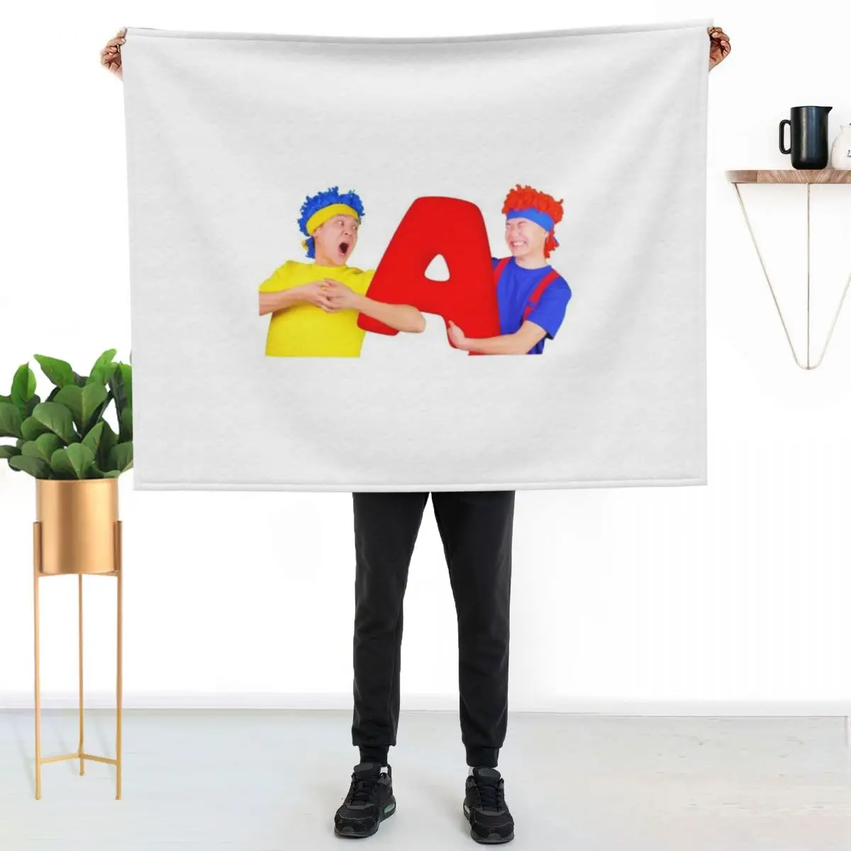 

Official D Billions Throw Blanket Long Lasting Soft Plush Blanket for Daily Use