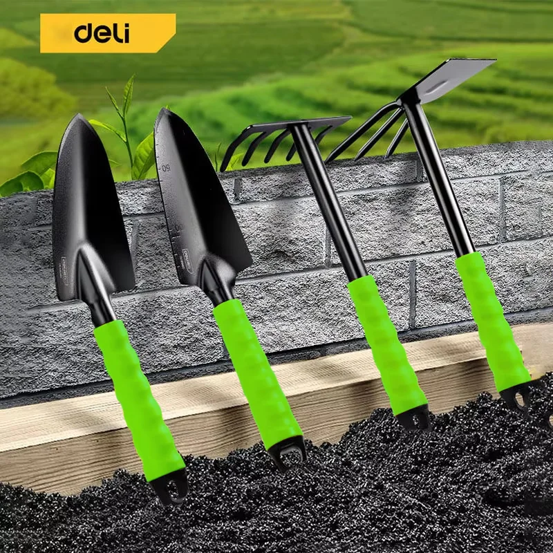 

Deli мини садовая лопатка, бонсай, набор инструментов, деревянная ручка для цветов, Горшечное растение, садовые инструменты
