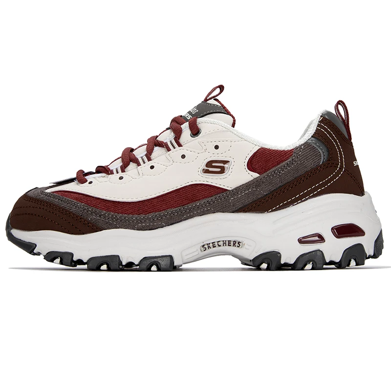 

Skechers Women's Shoes Milk Tea Bear Retro Trendy Dad Shoes Women's Shoes Dad Sneakers Casual Shoes 149906-Bugy