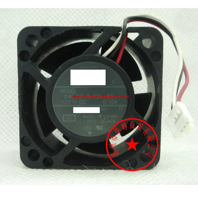 04020VA-12L-AT 0.1A 4CM   3wire Cooling fan BP402012L 0.08A SD4020R1M3 FD124020LS HZDO