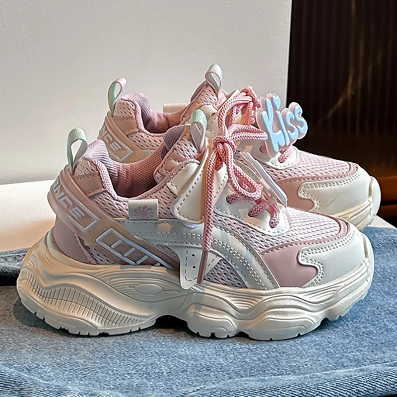 

Весенняя спортивная обувь для детей, водонепроницаемые детские кроссовки из искусственной кожи, кроссовки на мягкой подошве для мальчиков и девочек, обувь для подростков