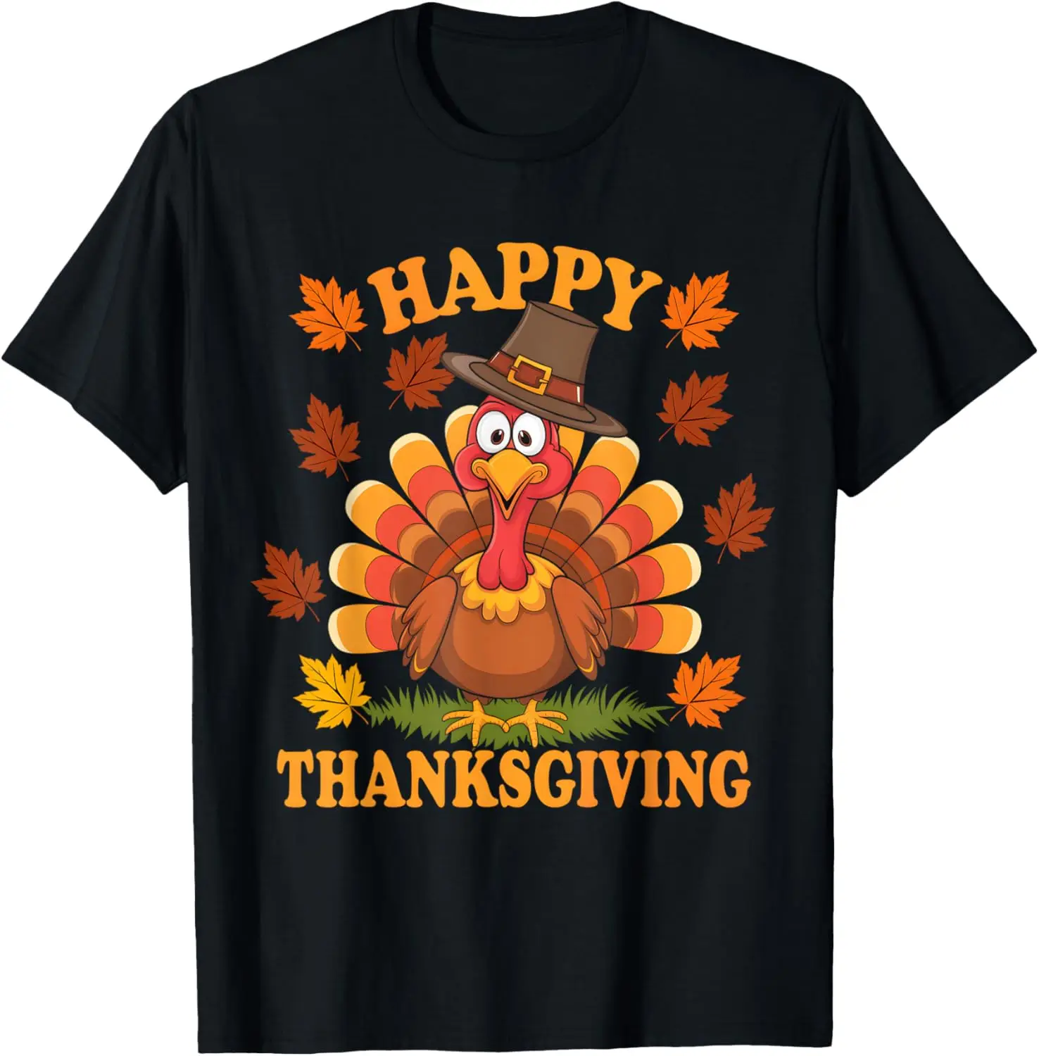 

Happy Thanksgiving Funny Turkey Family Dinner Thanksgiving T-Shirt
