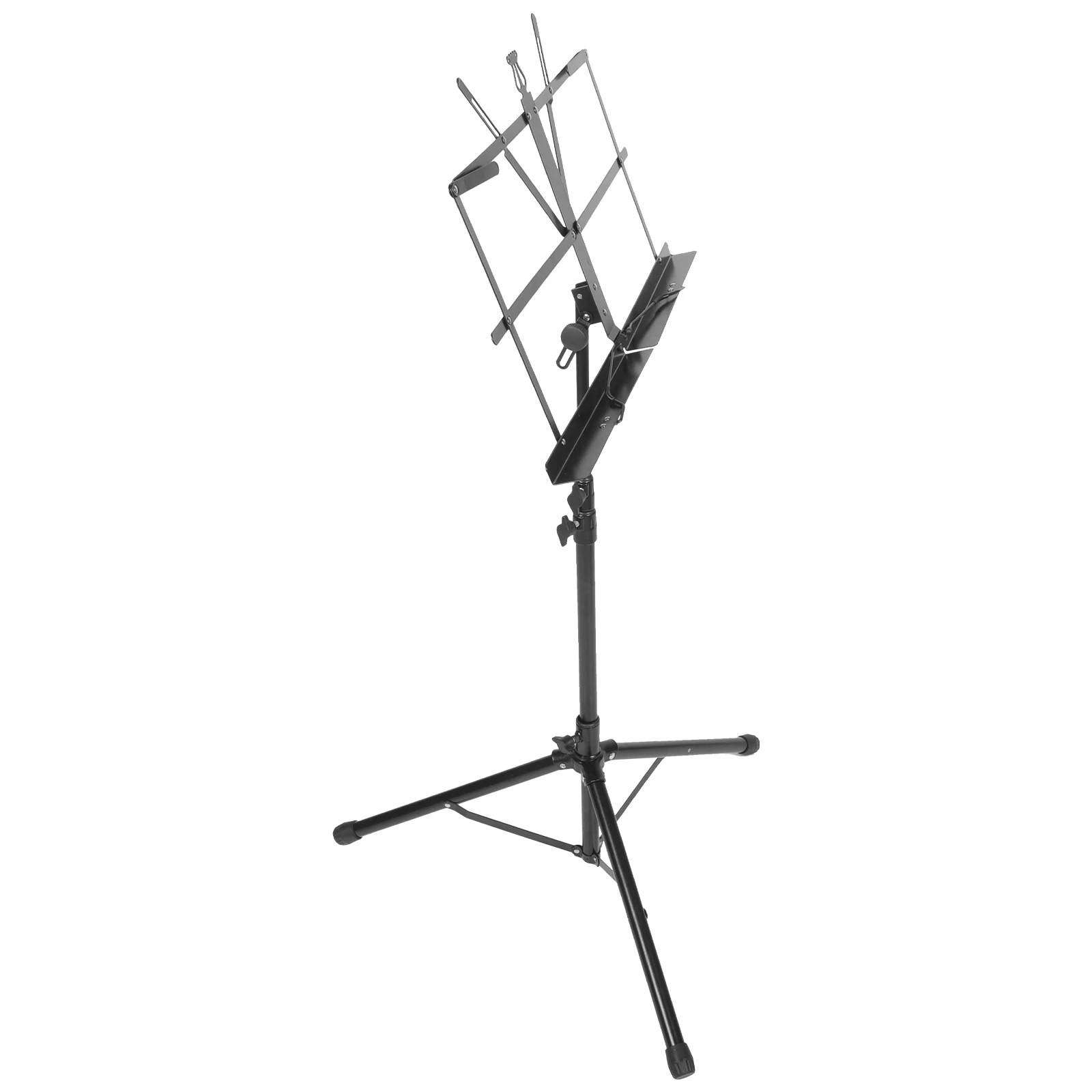 

Folding Music Stand Iron Sheet Score Holder Adjustable Tripod Reading Rack Durable Guitar Accessories Outdoor Use