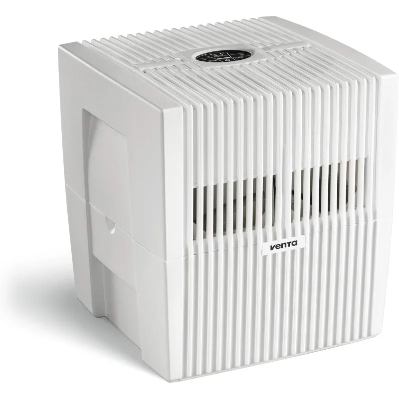 LW25 Comfort Plus Humidifier in White - Filter-Free Evaporative Humidifier for Spaces up to 485 ft²