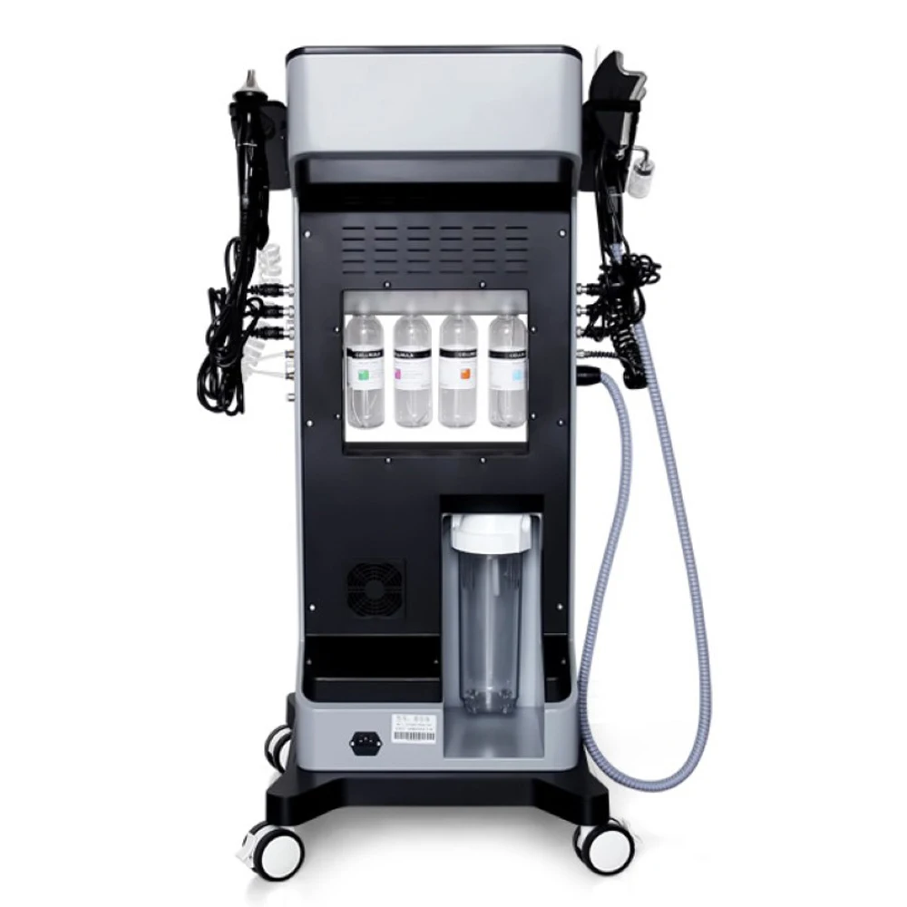 Machine d'hydro-dermabrasion 10 en 1, Lifting du visage, nettoyage en profondeur, Peeling aquatique, rajeunissement de la peau, soins de la peau, appareil de SPA