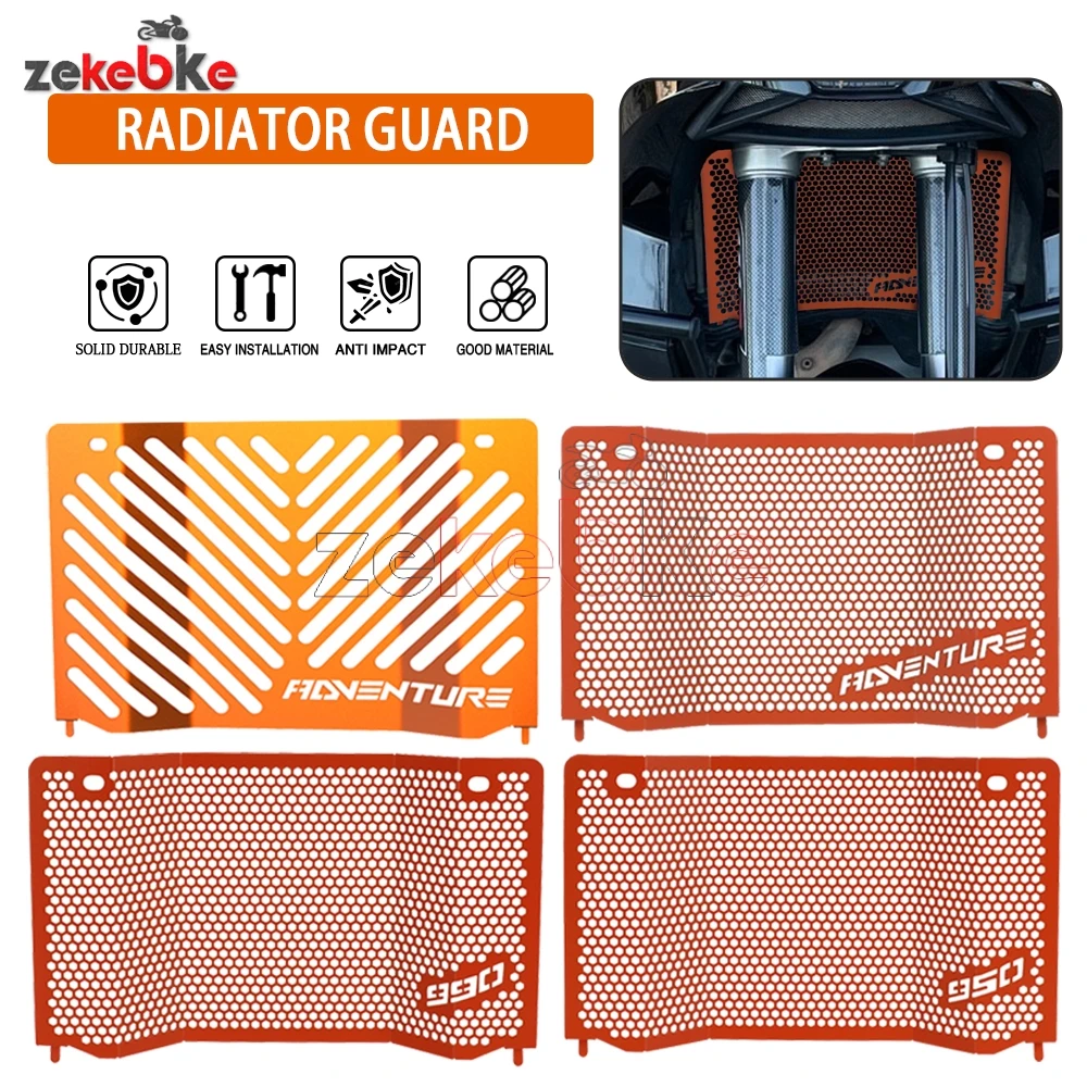 

For 950 Adventure ADV 2003 2004 2005 2006 990 Adventure R 2006-2011 2012 2013 Motorcycle Radiator Grille Guard Protector Cover