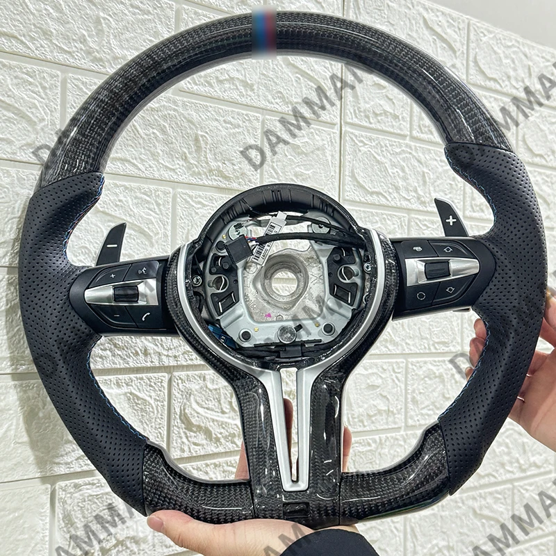

Real Carbon Fiber Car Steering Wheel For BMW E90 E91 E92 E93 E70 E71 E72 E53 E89 E84 E92 E93 E81 E87 E82 E88 E90 Car Accessories