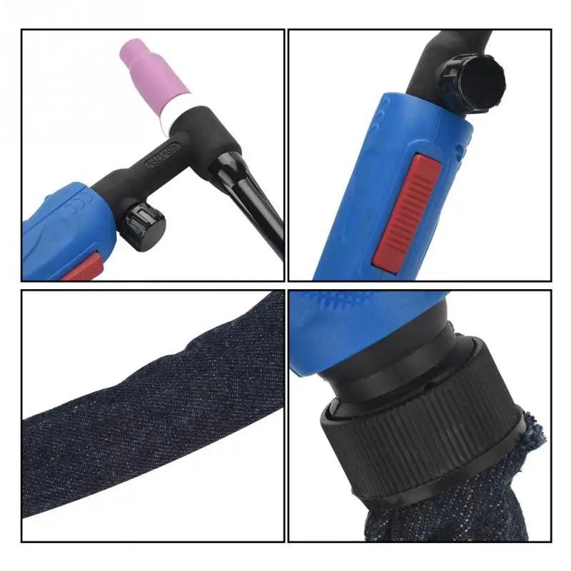 Connettore flessibile 200A della saldatura dell\'arco dell\'argon della valvola di Gas del collo di 3M/4M della torcia di TIG dell\'argon della