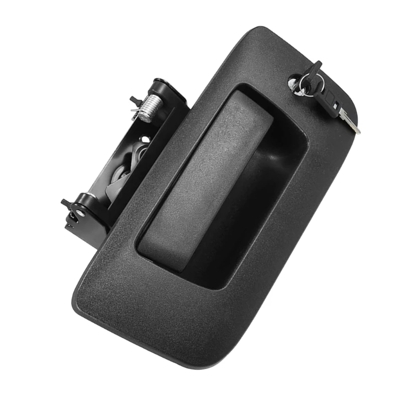 M68B Black Outer Tailgate Handle 22755305 with Lock for 2007-2013 GMT900 Pickups, Service Part for Cargo Box Access and Home