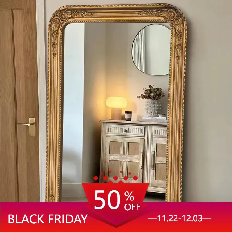 Large Aesthetic Decorative Mirrors Square Cute Smart Full Body Mirror Desk Custom Sun Espejo Pared Home Decorations PX50DC