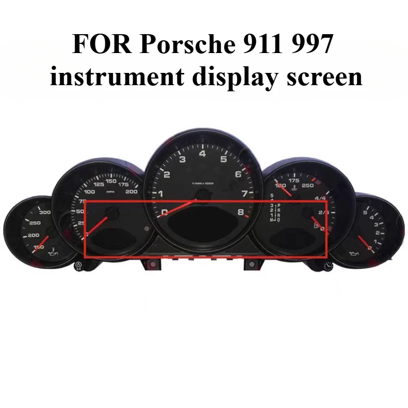 

For Porsche 911 987 997 Carmen Carrera Boxte Repair of Broken and Missing Characters on The Instrument Display Screen 1pcs