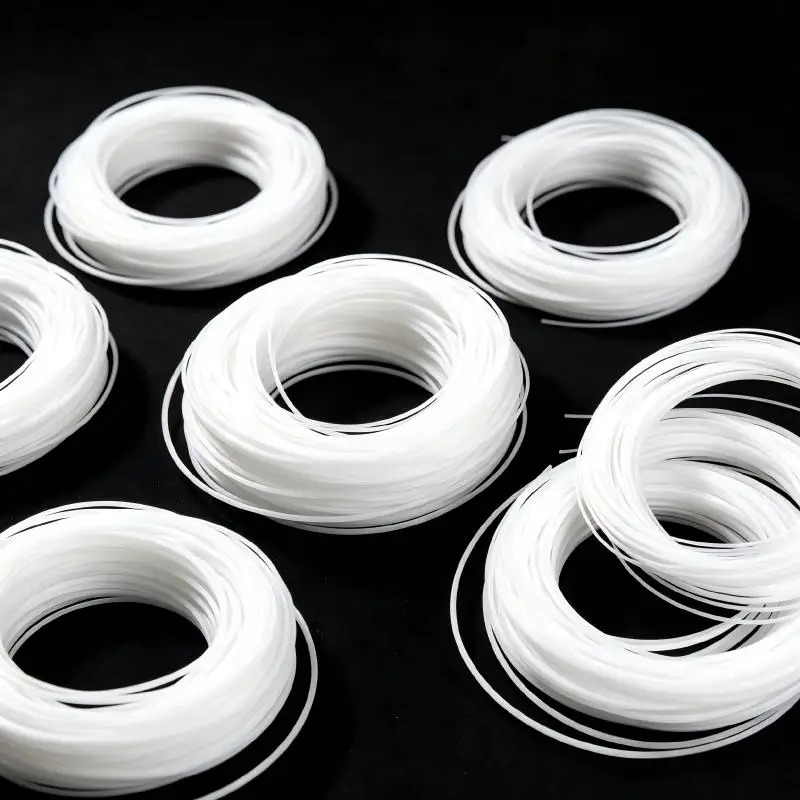 2.5KV 150V PTFE Tube ID 2.5 ~4 mm F46 Insulated Capillary Heat Protector Transmit Hose Rigid Temperature Corrosion Resistance