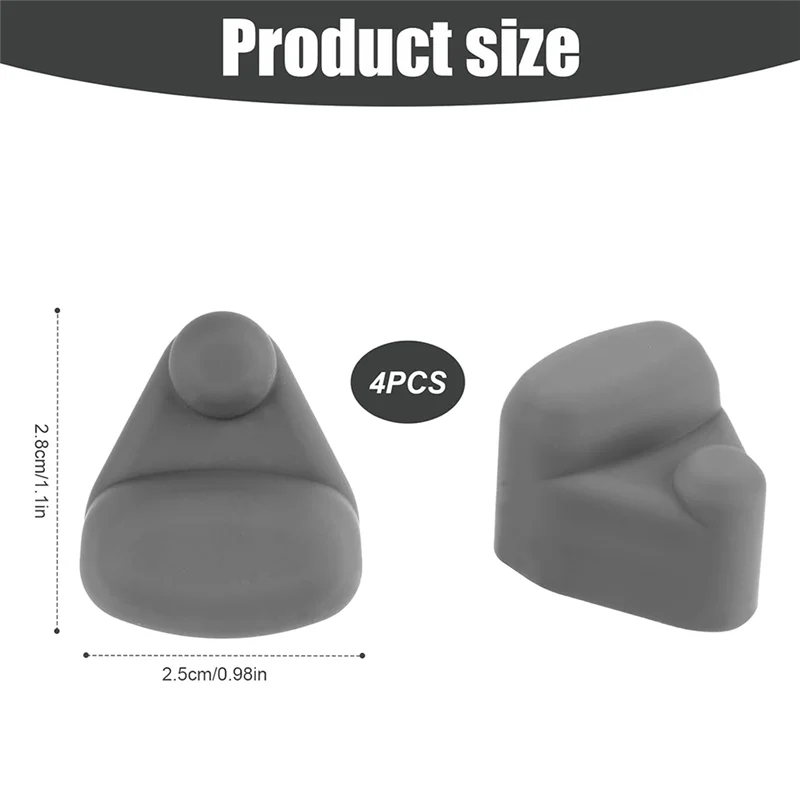AA76-4Pcs Replacement Stopper For Stanley Quick FILP GO 24 Oz 36 Oz, Leak Proof Silicone Stopper