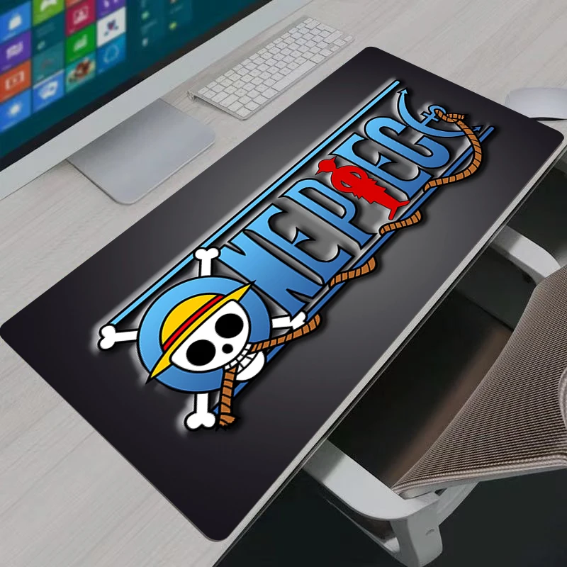 Japan Game Anime Een Stuk Logo Muismat Computer Laptop Toetsenbord Muis Mat Grote Muismat Toetsenborden Gamers Decoracion Bureau Mat - afbeelding 2