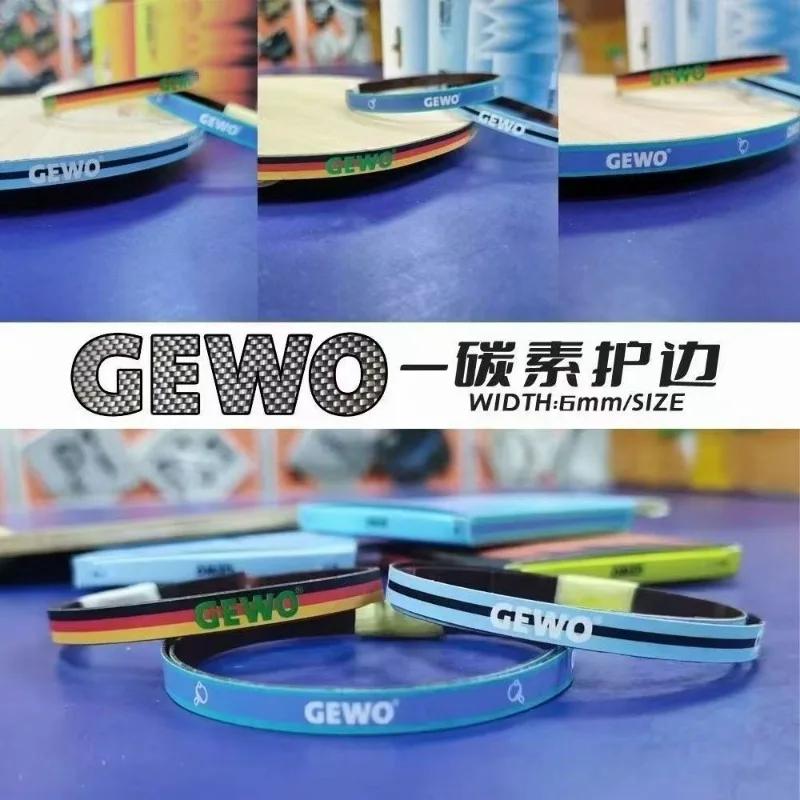 

GEWO New Carbon Fiber Carbon Table Tennis Racket Edge Protection Strip Hard Anti-collision