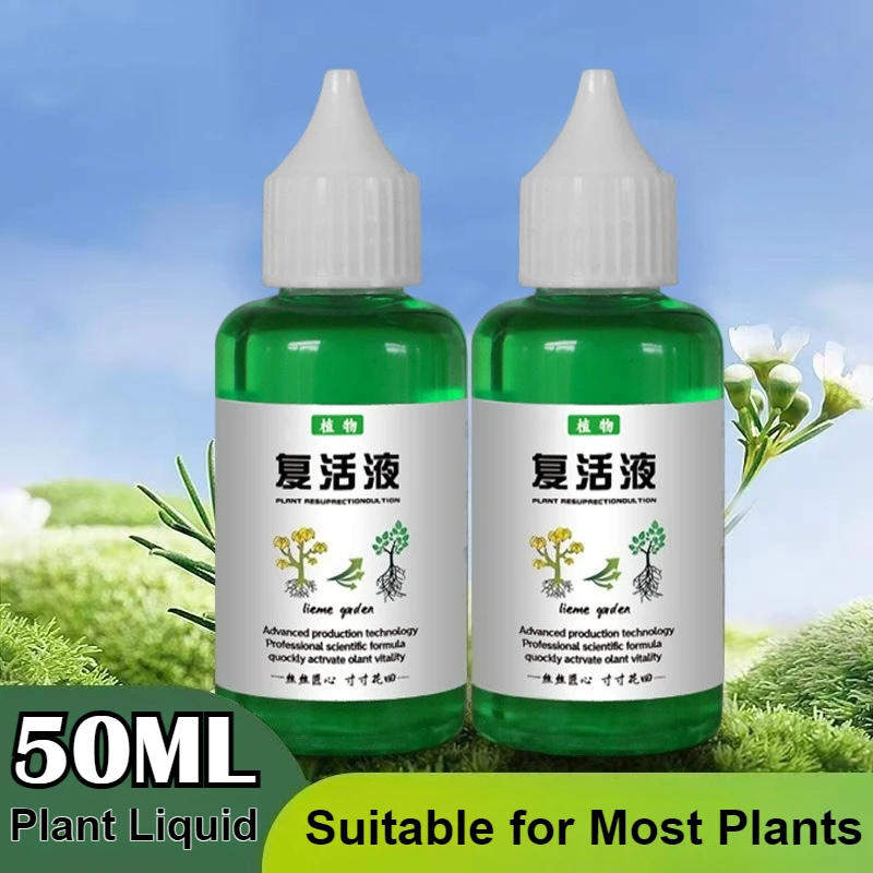 

50ml Plant Revitalizer Resurrection Liquid Concentrate Fertilizing Liquid for Universal Plant Concentrate Promotes Growth Liquid