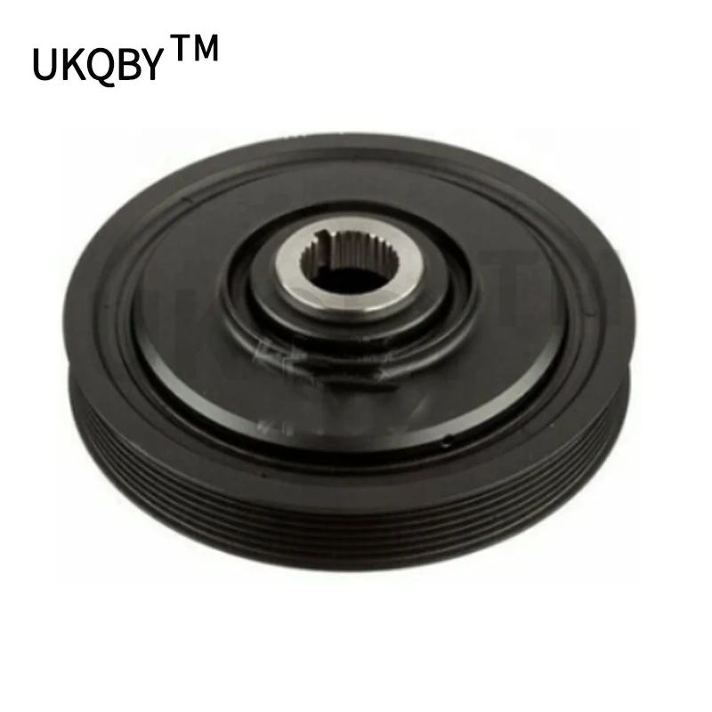 

Car Engine crankshaft pulley 2004-Hon daA CCO RDM DX CM6 YD1 Engine compartment cover front shock absorber Poly-V belt pulley