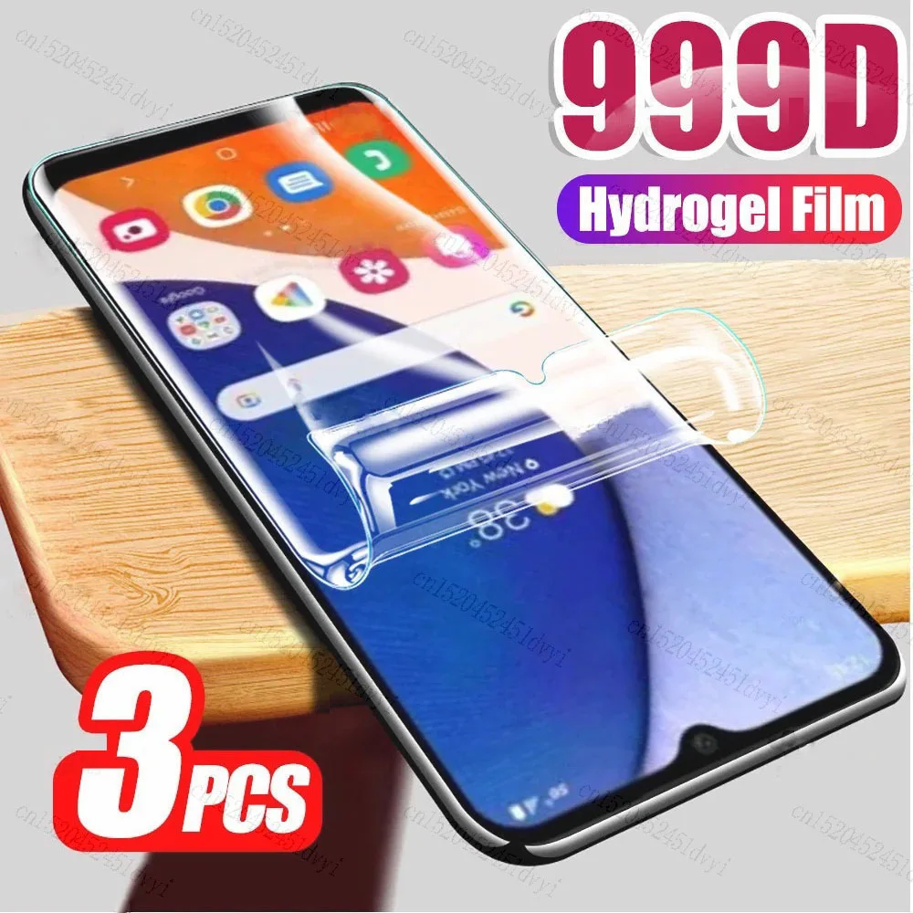 3Pcs Hydrogel Film Für Samsung Galaxy S23 S22 Plus S21 + S21 FE A22 A32 A72 A52 5G a33 A53 A31 A41 A23 A34 A54 Screen Protector