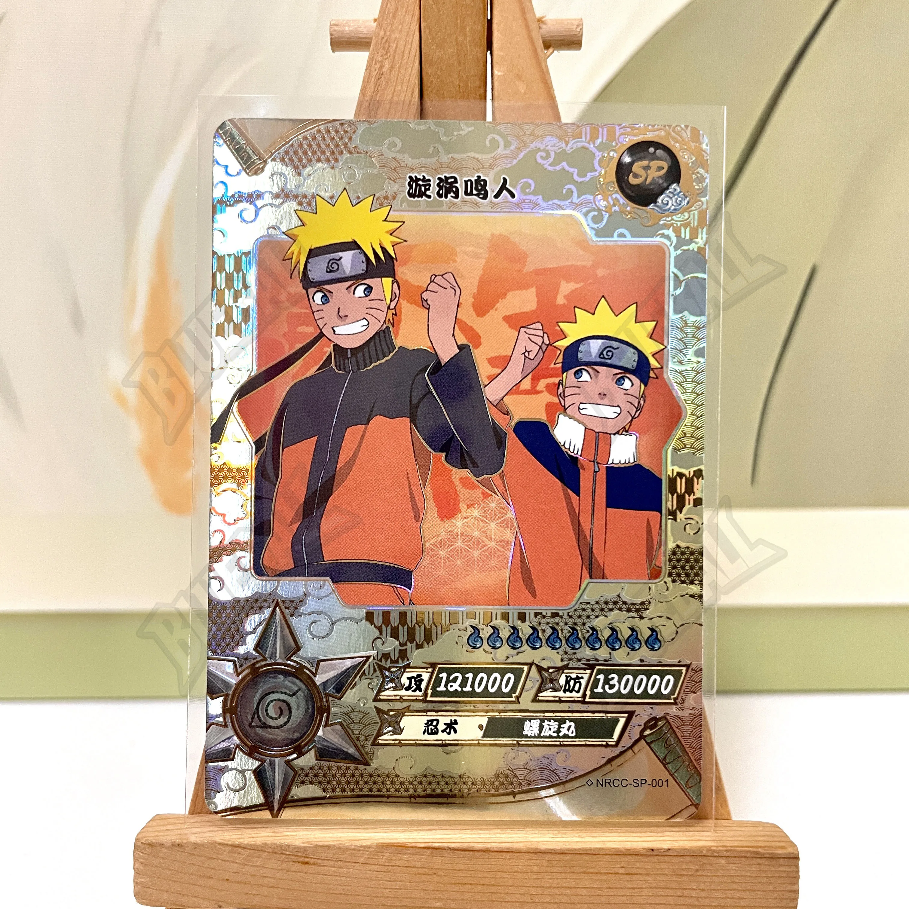 Genuine KAYOU Naruto Cards Ninja Age Series NRCC-SP 001-006 Uchiha Sasuke Jiraiya Anime Collectible Cards Toys Birthday Gifts