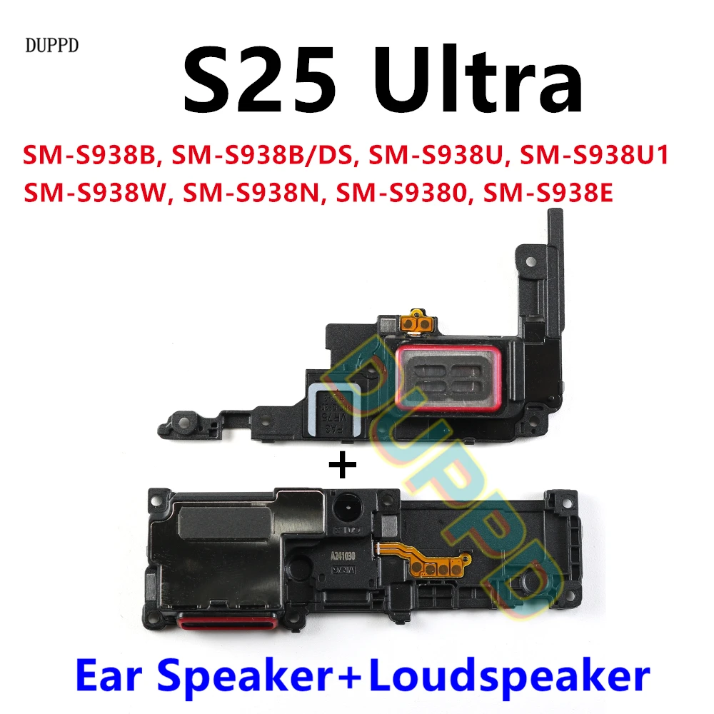 

Front Top Earpiece Ear Speaker Sound Bottom Loudspeaker Speakerphone Buzzer Ringer Replacement Part For Samsung Galaxy S25 Ultra