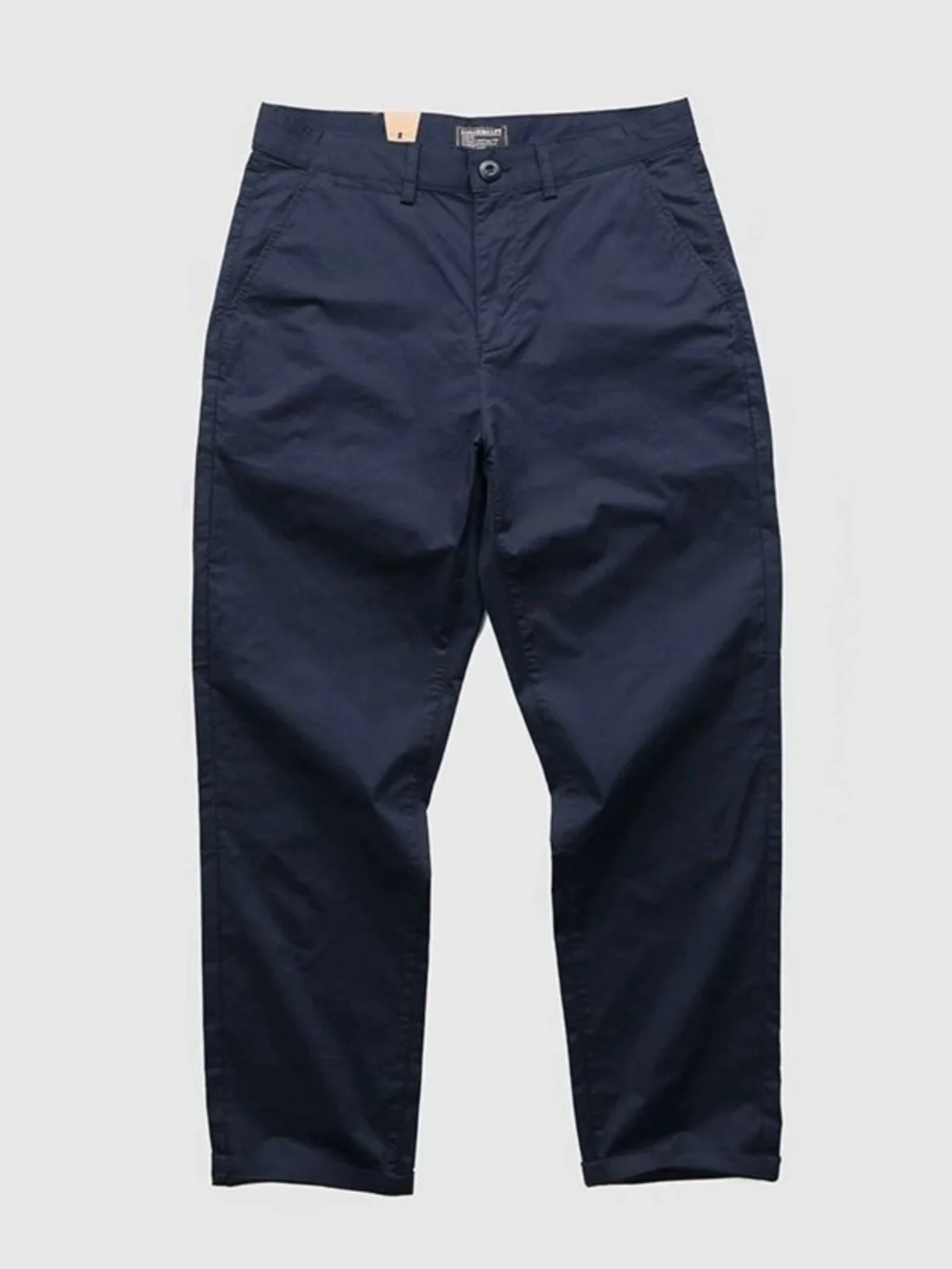 

Casual Breathable Elastic Wide Leg Straight Leg Pants Men's American Retro Angle Pants Basic Match Spring Autumn New Sle