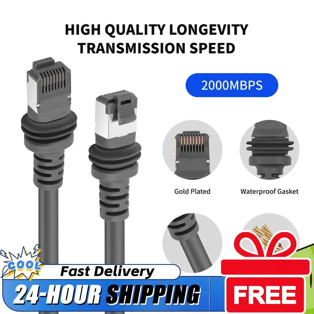 

Водонепроницаемый кабель Ethernet для Starlink Gen 3, заменяющий удлинительный кабель для прямоугольной спутниковой антенны Starlink V3