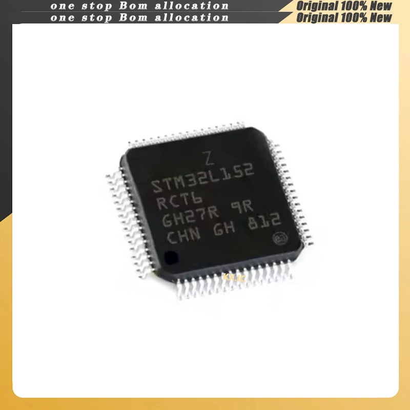 

10PCS/LOT STM32L152RCT6 STM32L152R 32L152RCT6 QFP-64 Stock NEW Original