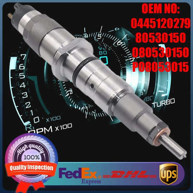 

High Quality Common Rail Fuel Injector 0445120279 80530150 080530150 Suitable for Iveco Various Diesel Engine