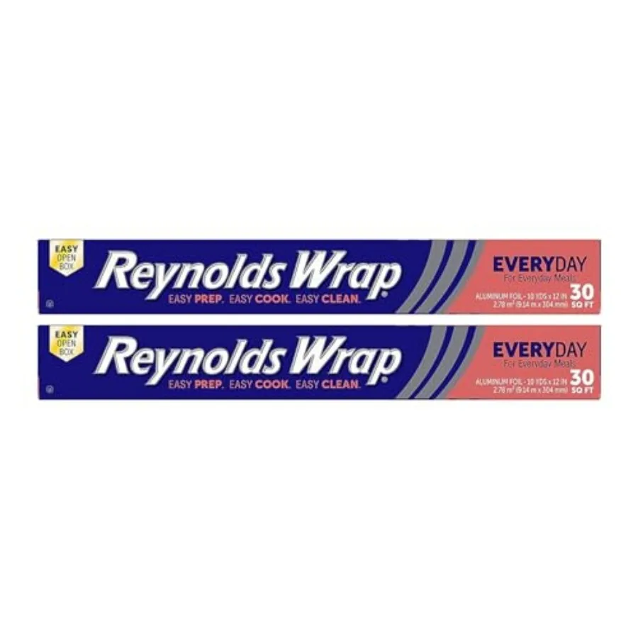 Aluminum Foil 30 Sq Ft (Pack of 2 )
