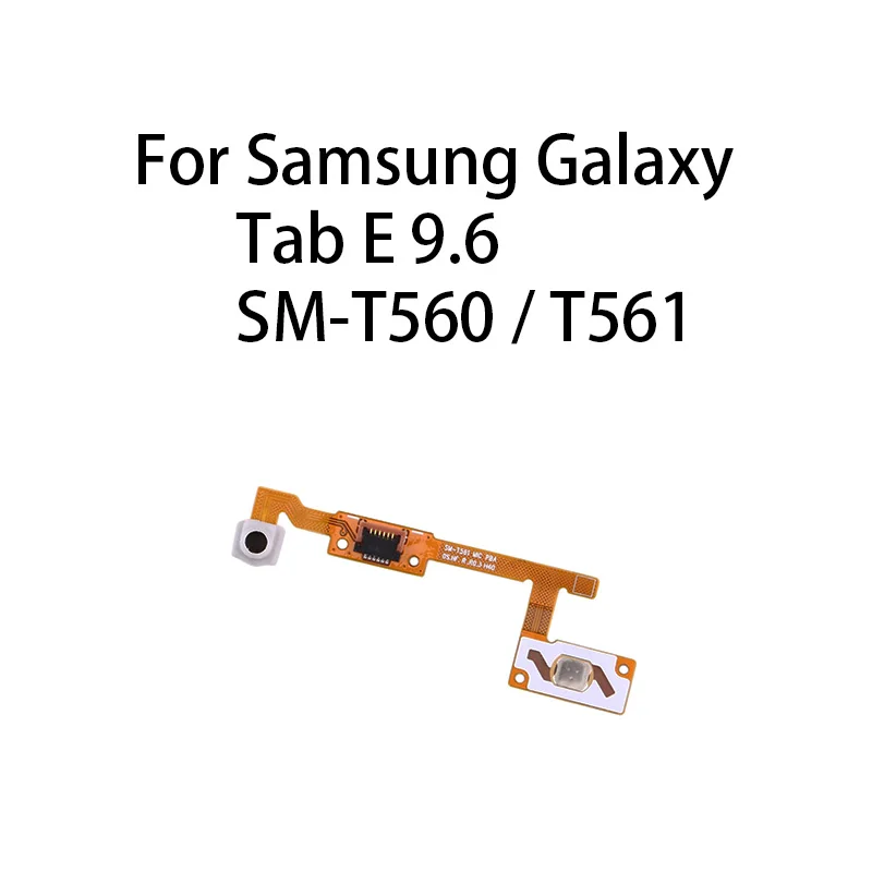 Câble flexible pour bouton accueil, clavier de retour, Menu, Samsung Galaxy Tab E 9.6 / SM-T560 / T561