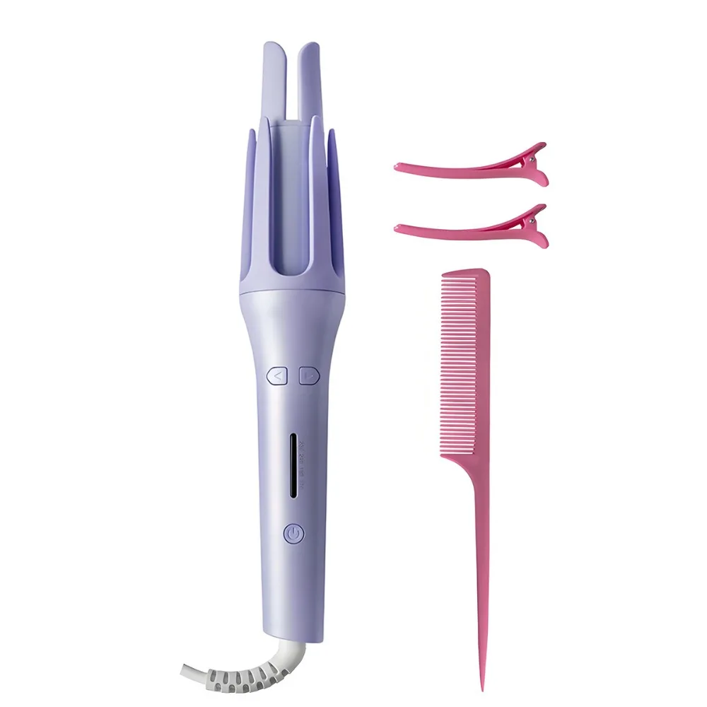 

Anti-Scald Automatic Hair Curler Rotating Adjustable Gear Curling Iron Non Damaging Hair 32MM Hair Curling Machine Dormitory
