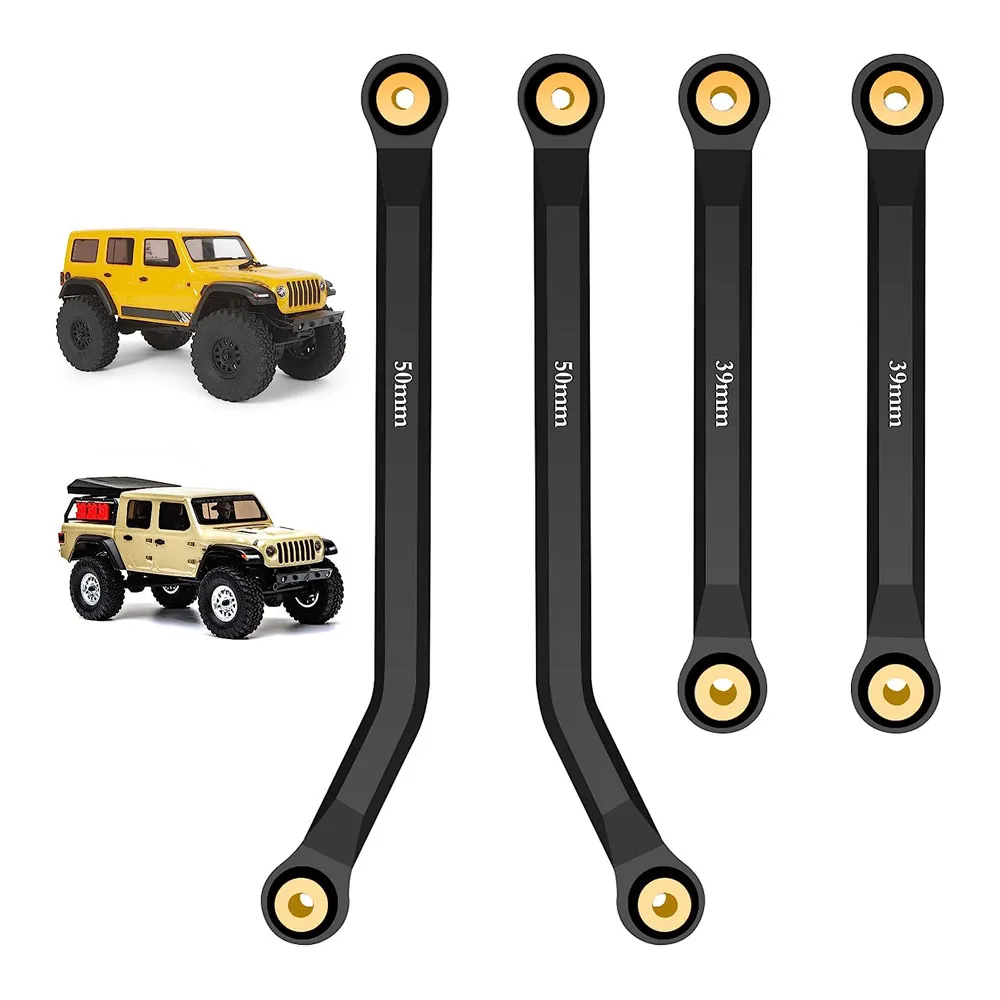 

Esilun SCX24 High Clearance Links for Axial SCX24 C10 AXI00001/JLU AXI00002/Bronco AXI00006/Gladiator AXI00005 RC Crawler Parts