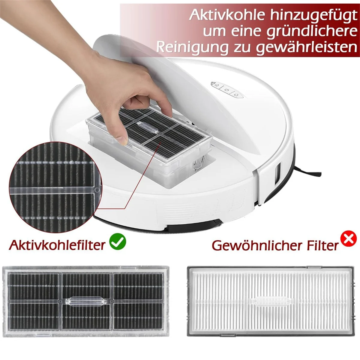 

Top-rFor Roborock S8 Pro Ultra/S8 +/S8/G20 Main Side Brush Hepa Filter Mop Cloth Dust Bags Spare